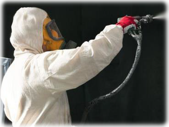 Pintor fondo obscuro